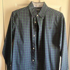 Boys Chaps Checked Button Down